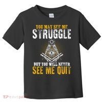Freemason Sayings Masonry Freemasonry Masonic Freemason Toddler T-Shirt thumb 0