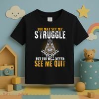 Freemason Sayings Masonry Freemasonry Masonic Freemason Toddler T-Shirt thumb 3
