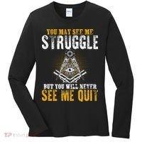 Freemason Sayings Masonry Freemasonry Masonic Freemason Women's Long Sleeve Shirt thumb 0