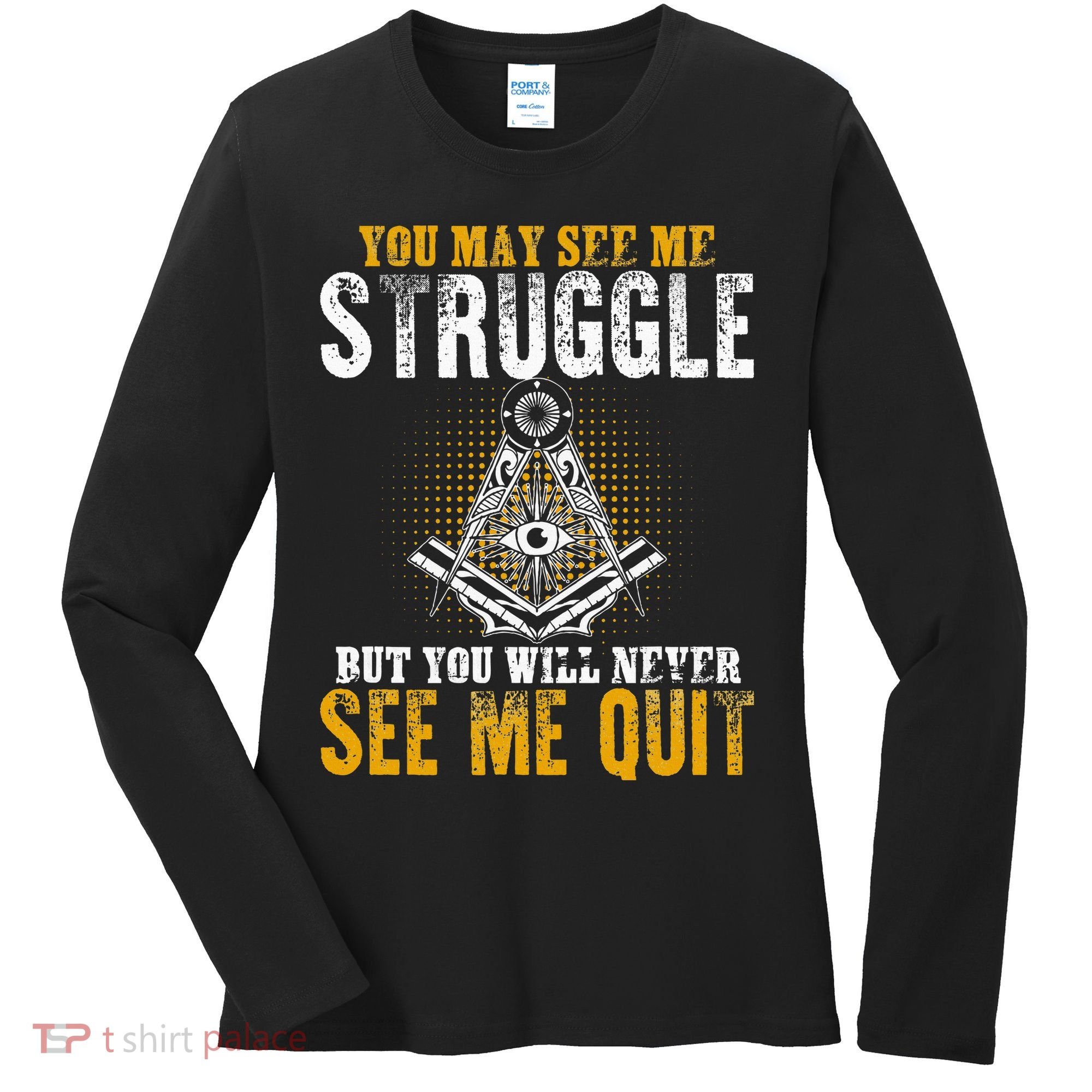 Freemason Sayings Masonry Freemasonry Masonic Freemason Women's Long Sleeve Shirt
