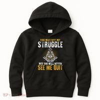 Freemason Sayings Masonry Freemasonry Masonic Freemason Kids Hoodie thumb 0