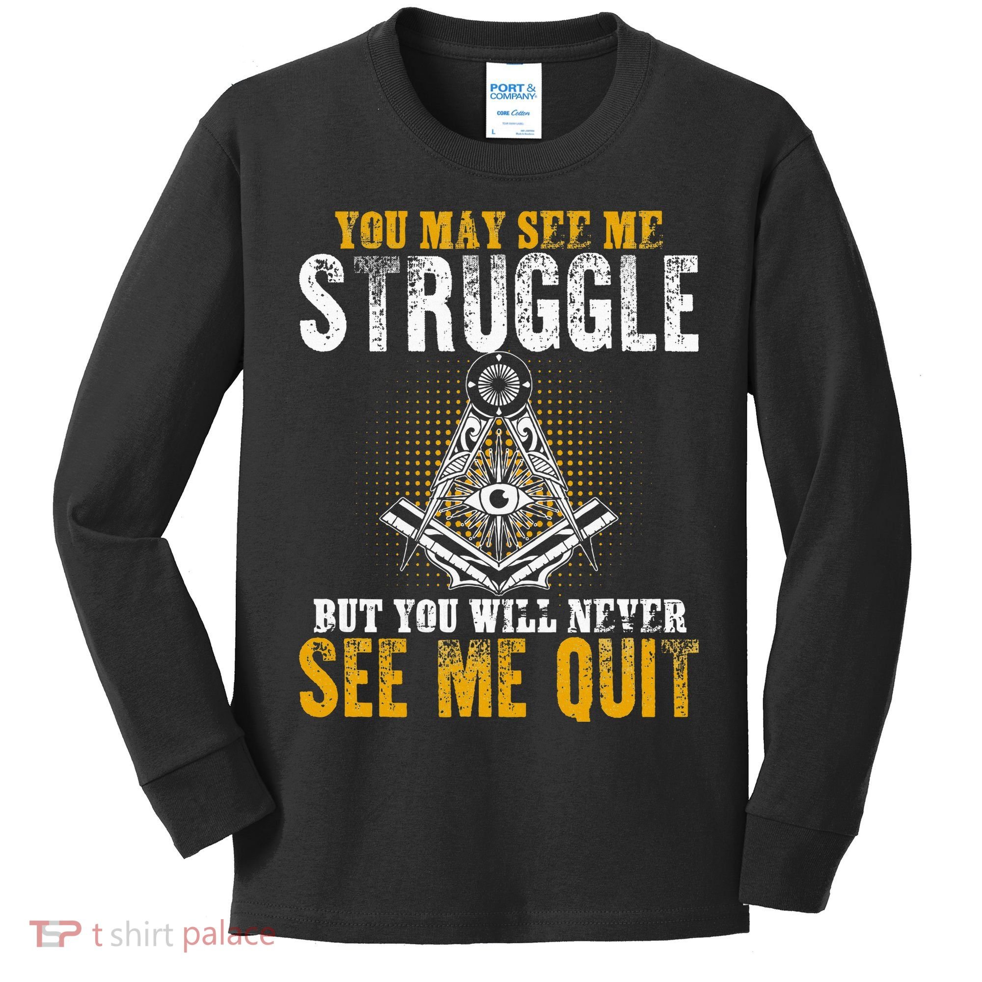 Freemason Sayings Masonry Freemasonry Masonic Freemason Kids Long Sleeve Shirt