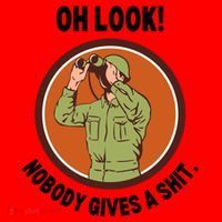 Funny Sarcastic Men Says Oh Look Nobody Gives A Shit Funny Novelty Sayings Santa Hat thumb 1