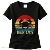 Feelin Salty Maryland Crab Sunset Graphic Women's T-Shirt thumb 0