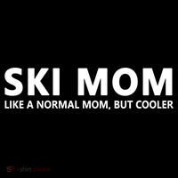 Funny Skiing Mother Ski Mom Gift Women's Hoodie thumb 2