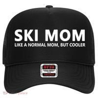 Funny Skiing Mother Ski Mom Gift Hat thumb 0