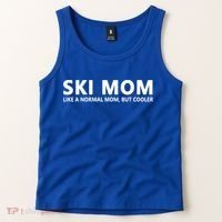 Funny Skiing Mother Ski Mom Gift Tank Top thumb 2