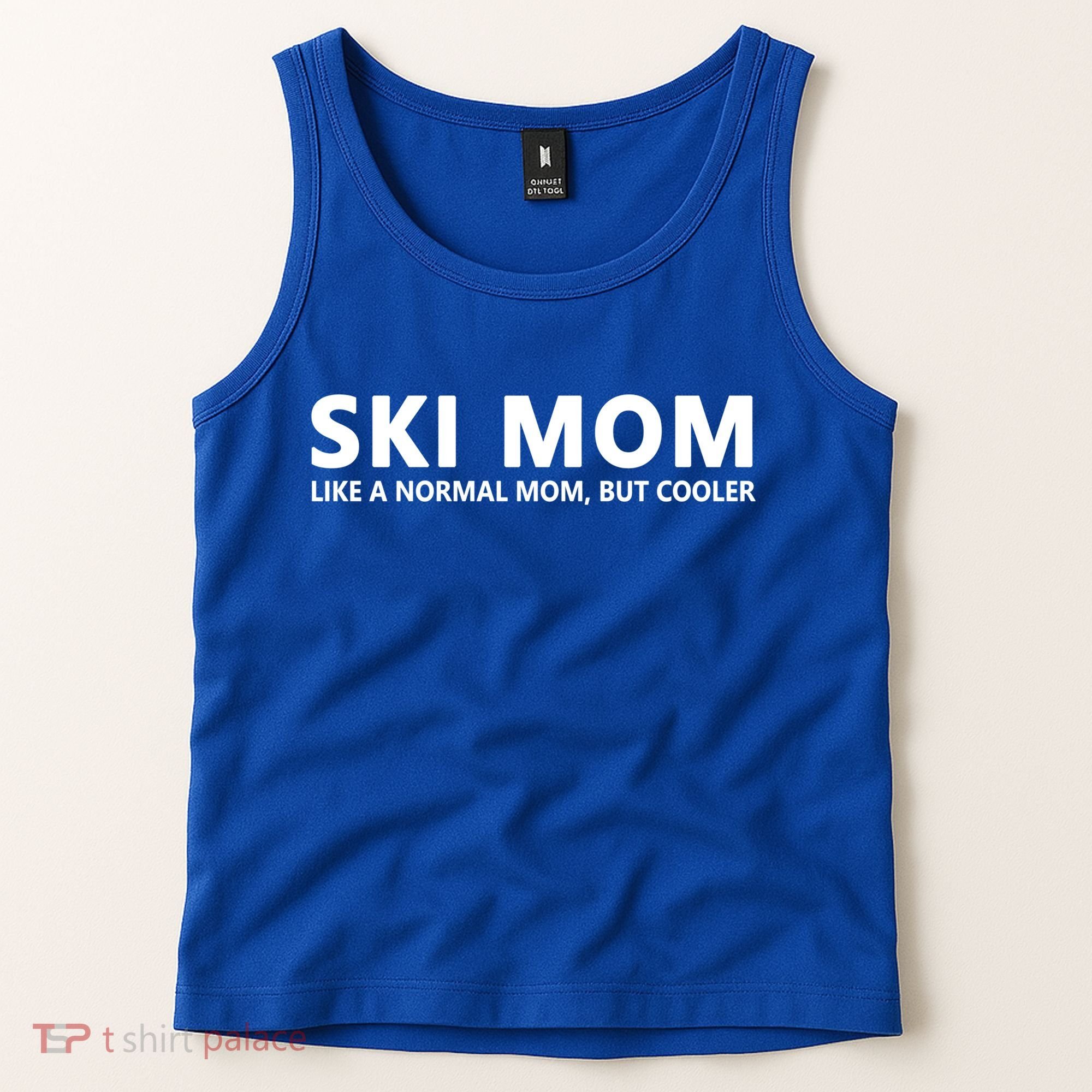 Funny Skiing Mother Ski Mom Gift Tank Top