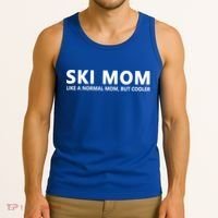 Funny Skiing Mother Ski Mom Gift Tank Top thumb 3