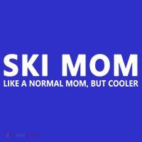 Funny Skiing Mother Ski Mom Gift Women's T-Shirt thumb 6