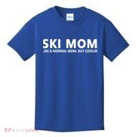 Funny Skiing Mother Ski Mom Gift Kids T-Shirt thumb 0