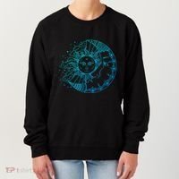 Funny Sun Moon Astrology Astronomer Astronomy Gift Women's Sweatshirt thumb 0