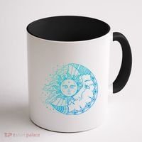 Funny Sun Moon Astrology Astronomer Astronomy Gift Coffee Mug thumb 1