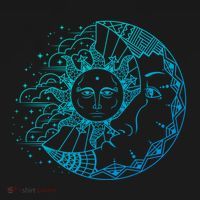 Funny Sun Moon Astrology Astronomer Astronomy Gift Women's Hoodie thumb 2
