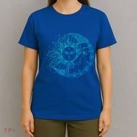 Funny Sun Moon Astrology Astronomer Astronomy Gift T-Shirt thumb 4