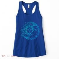 Funny Sun Moon Astrology Astronomer Astronomy Gift Women's Tank Top thumb 0