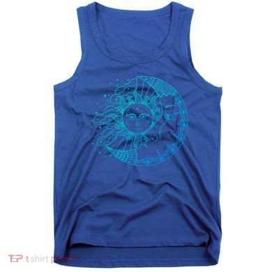 Funny Sun Moon Astrology Astronomer Astronomy Gift Tank Top