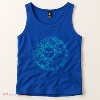 Funny Sun Moon Astrology Astronomer Astronomy Gift Tank Top thumb 2