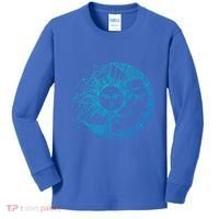 Funny Sun Moon Astrology Astronomer Astronomy Gift Kids Long Sleeve Shirt thumb 0
