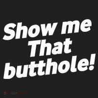 Funny Show Me That Butthole Golf Towel thumb 3