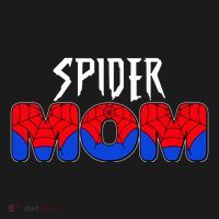 Funny Spider Mom Matching Family Shirts Backpack thumb 2