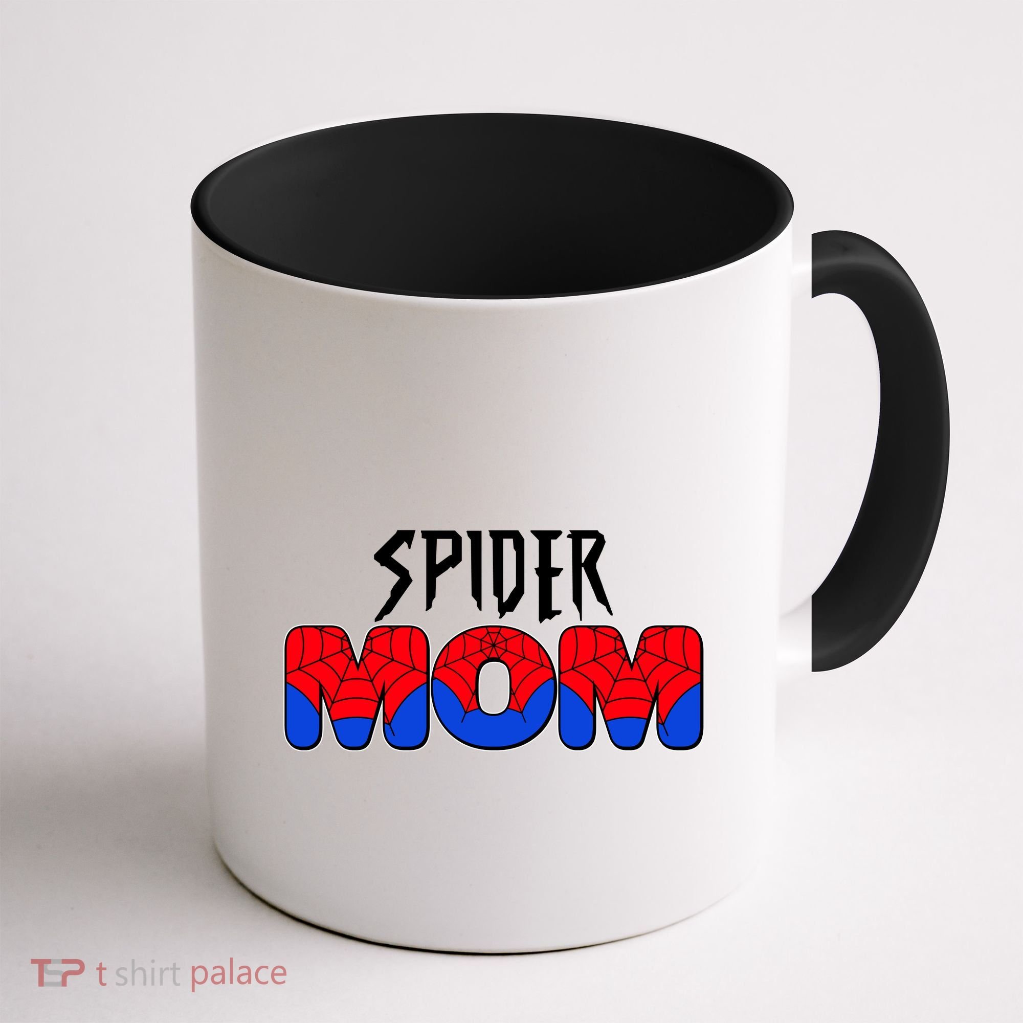 Funny Spider Mom Matching Family Shirts Coffee Mug