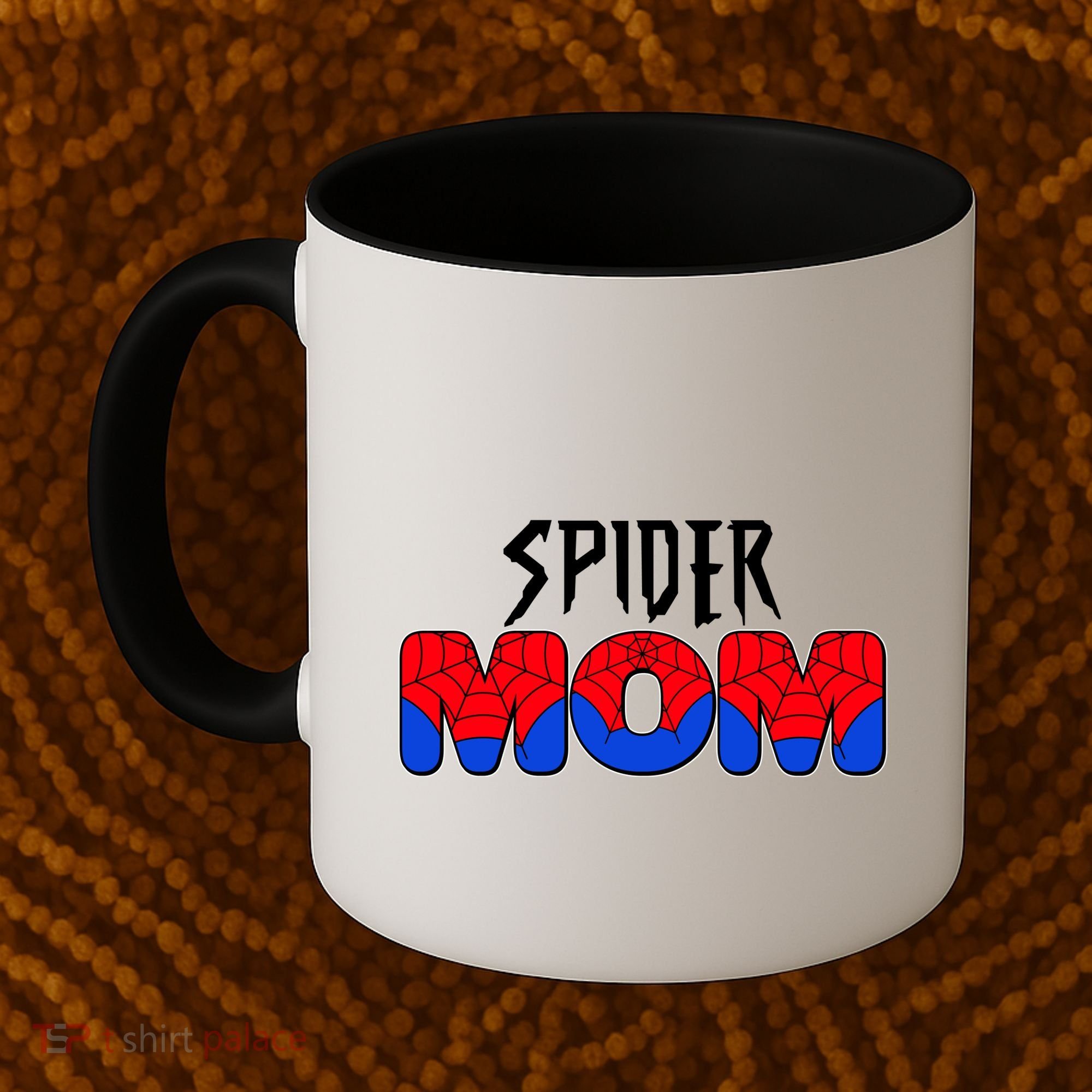 Funny Spider Mom Matching Family Shirts Coffee Mug