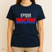 Funny Spider Mom Matching Family Shirts T-Shirt thumb 4