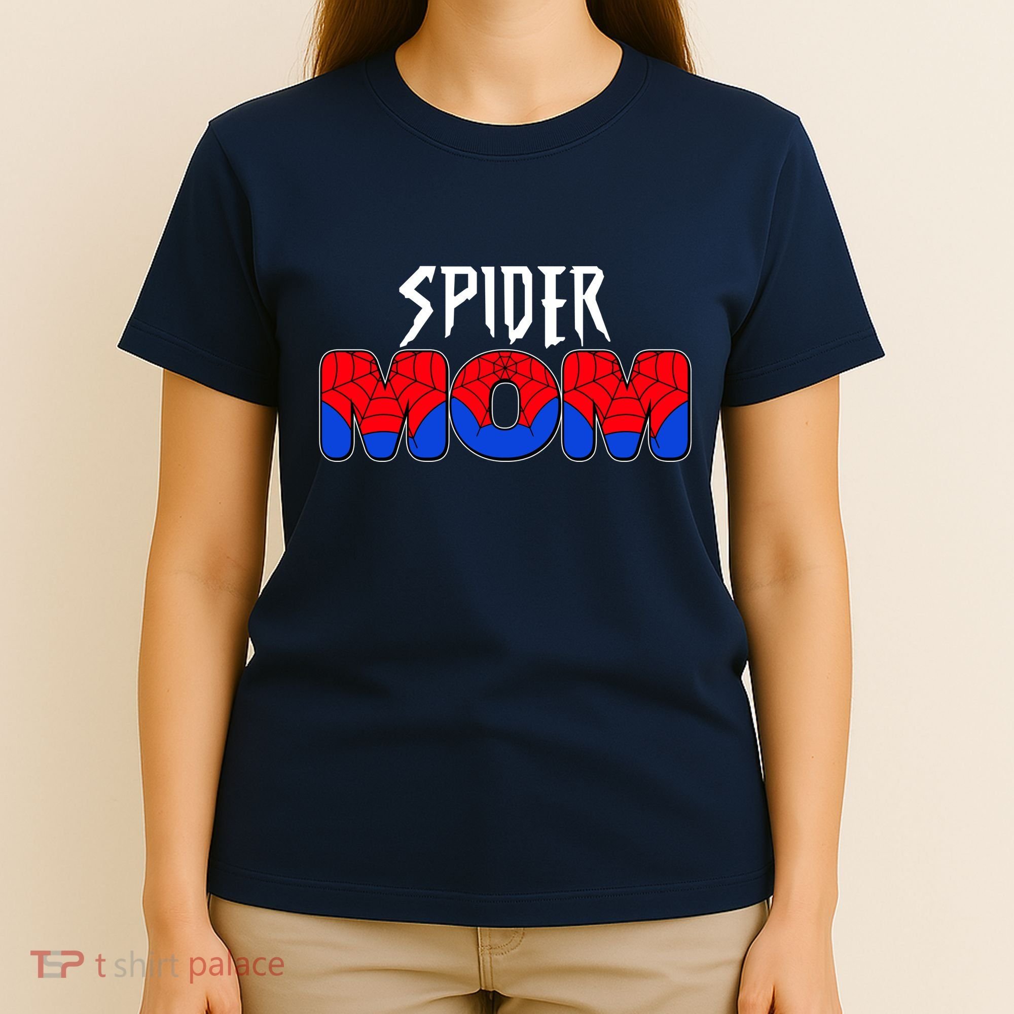 Funny Spider Mom Matching Family Shirts T-Shirt