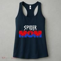 Funny Spider Mom Matching Family Shirts Women's Tank Top thumb 3