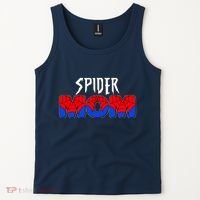 Funny Spider Mom Matching Family Shirts Tank Top thumb 2