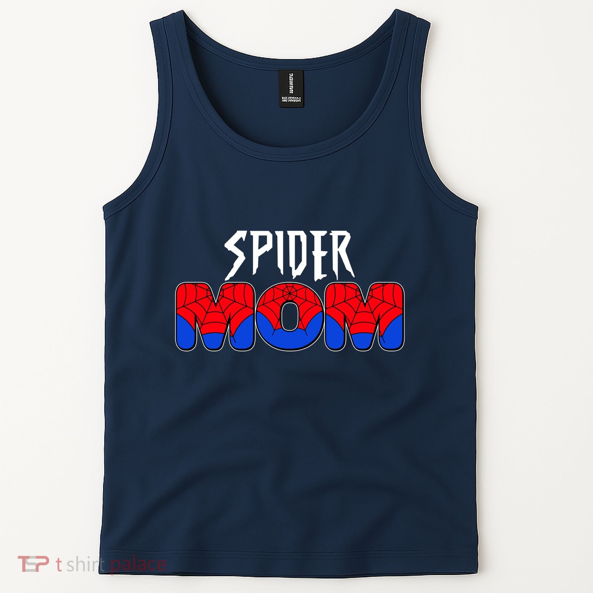 Funny Spider Mom Matching Family Shirts Tank Top