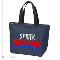 Funny Spider Mom Matching Family Shirts Tote Bag thumb 3