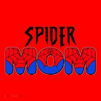 Funny Spider Mom Matching Family Shirts Santa Hat thumb 1