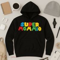 Funny Super Mommio Mother's Day Gamer Hoodie thumb 3