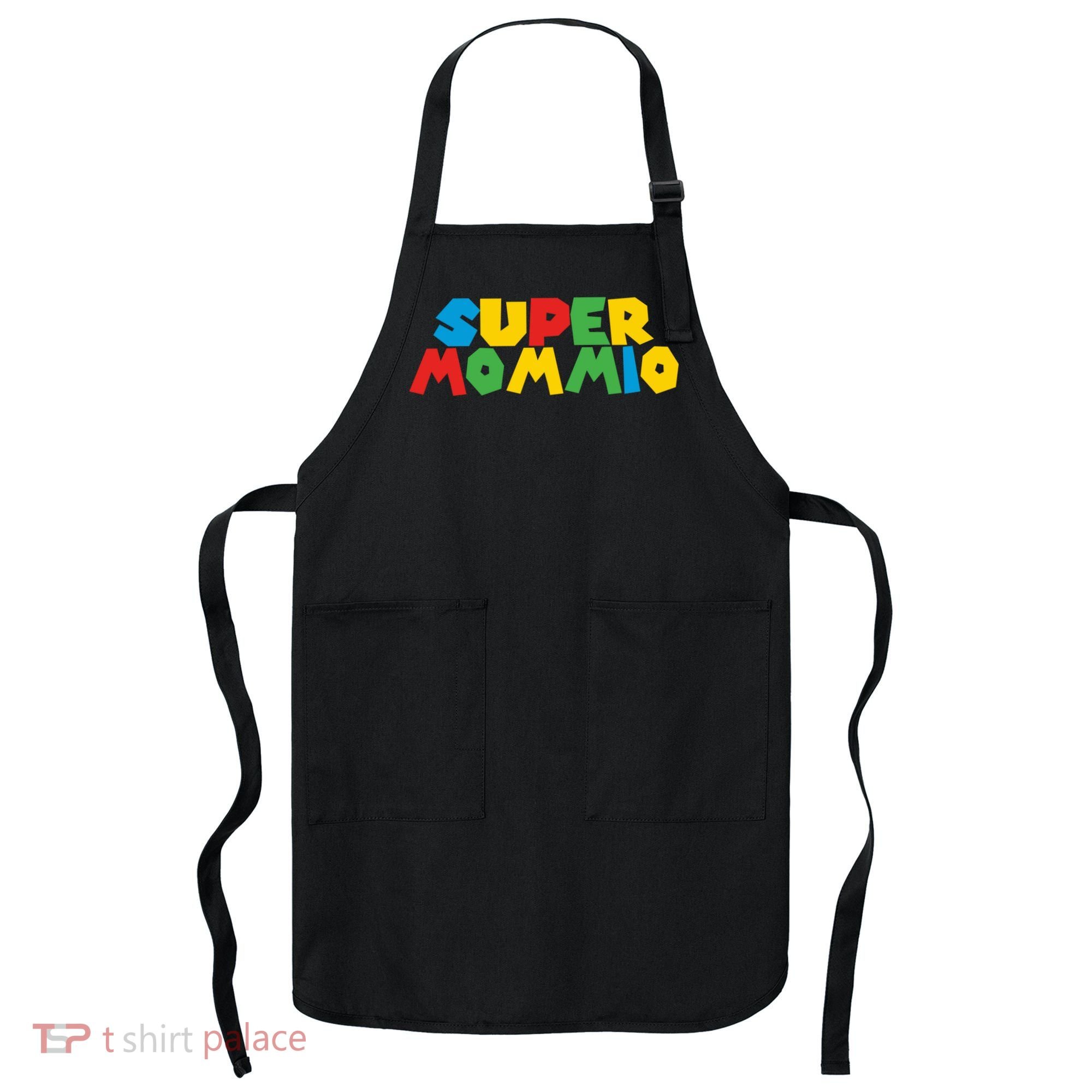 Funny Super Mommio Mother's Day Gamer Apron