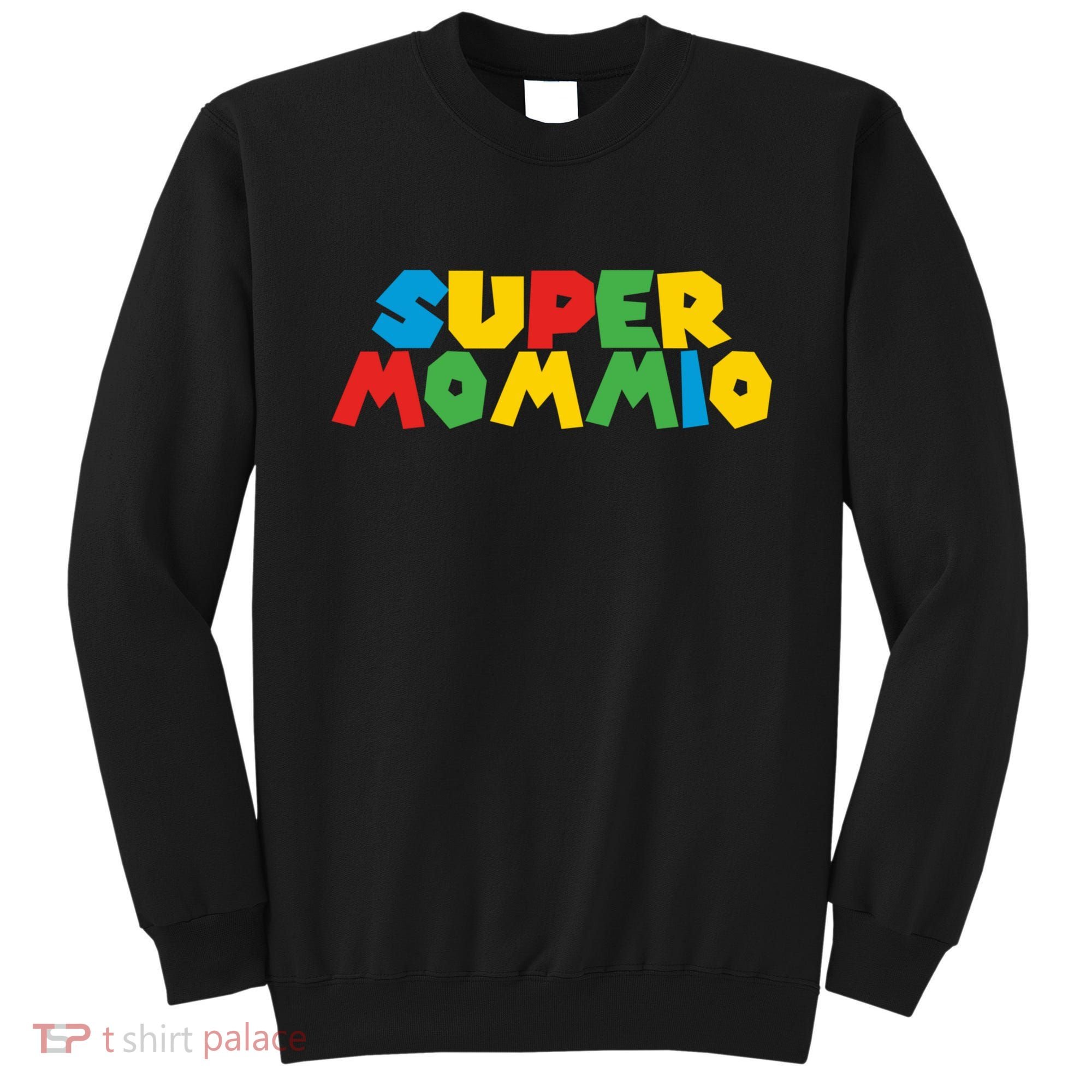 Funny Super Mommio Mother's Day Gamer Sweatshirt