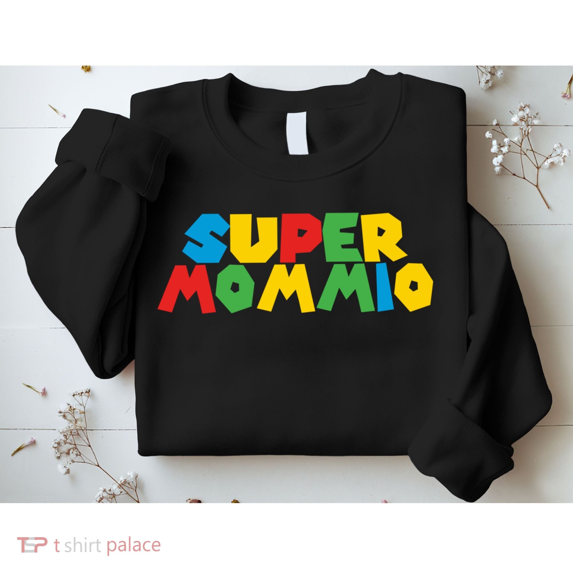 Funny Super Mommio Mother's Day Gamer Sweatshirt