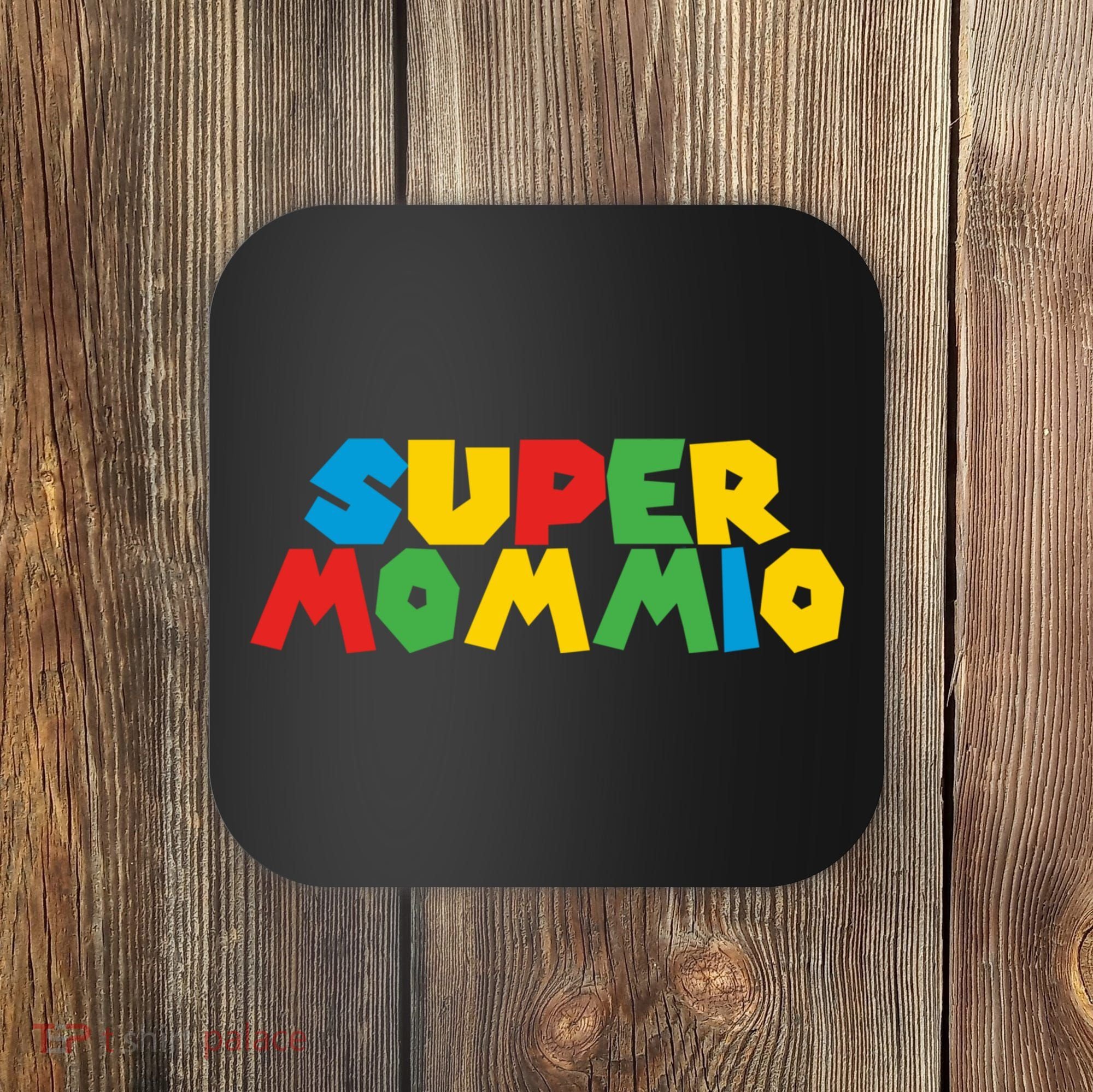 Funny Super Mommio Mother's Day Gamer Coaster