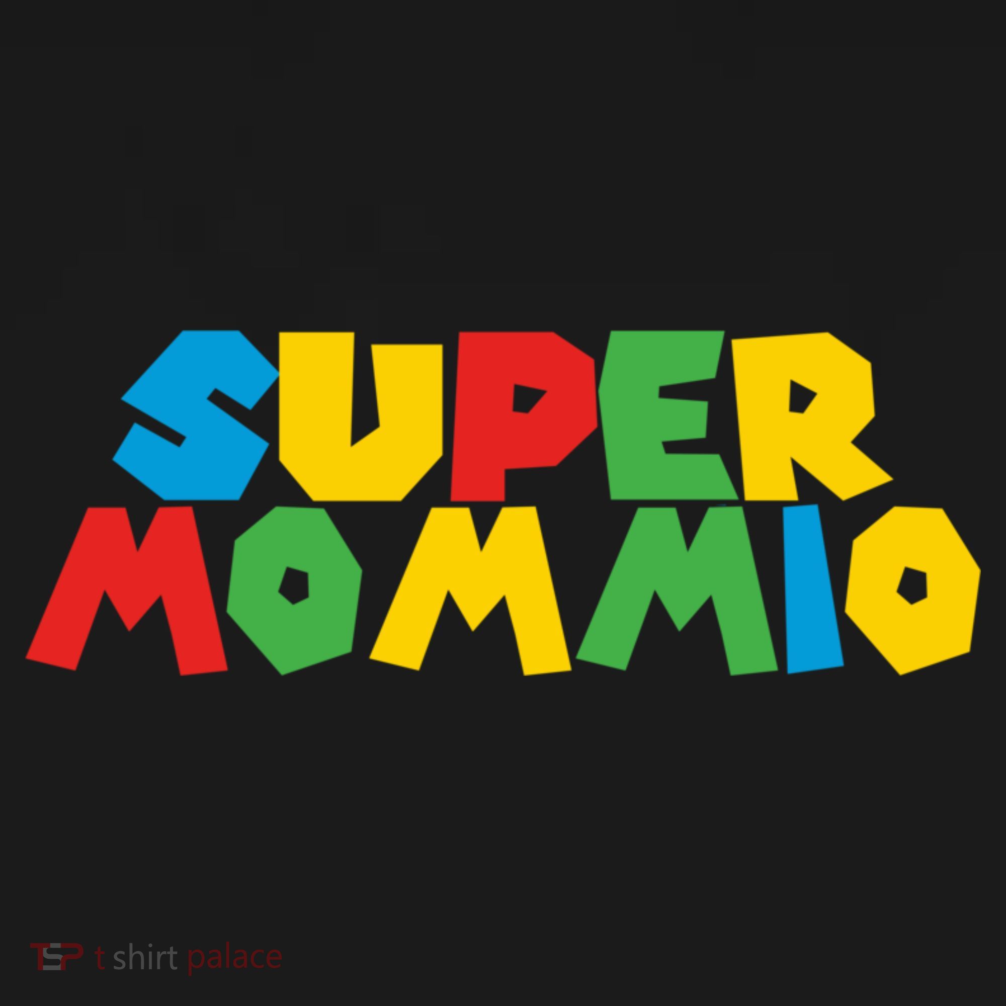 Funny Super Mommio Mother's Day Gamer Mousepad