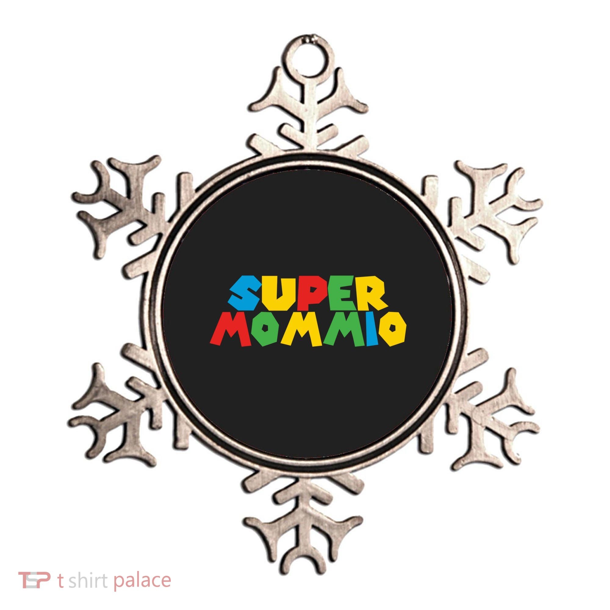 Funny Super Mommio Mother's Day Gamer Ornament
