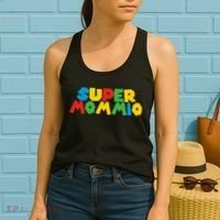 Funny Super Mommio Mother's Day Gamer Women's Tank Top thumb 2