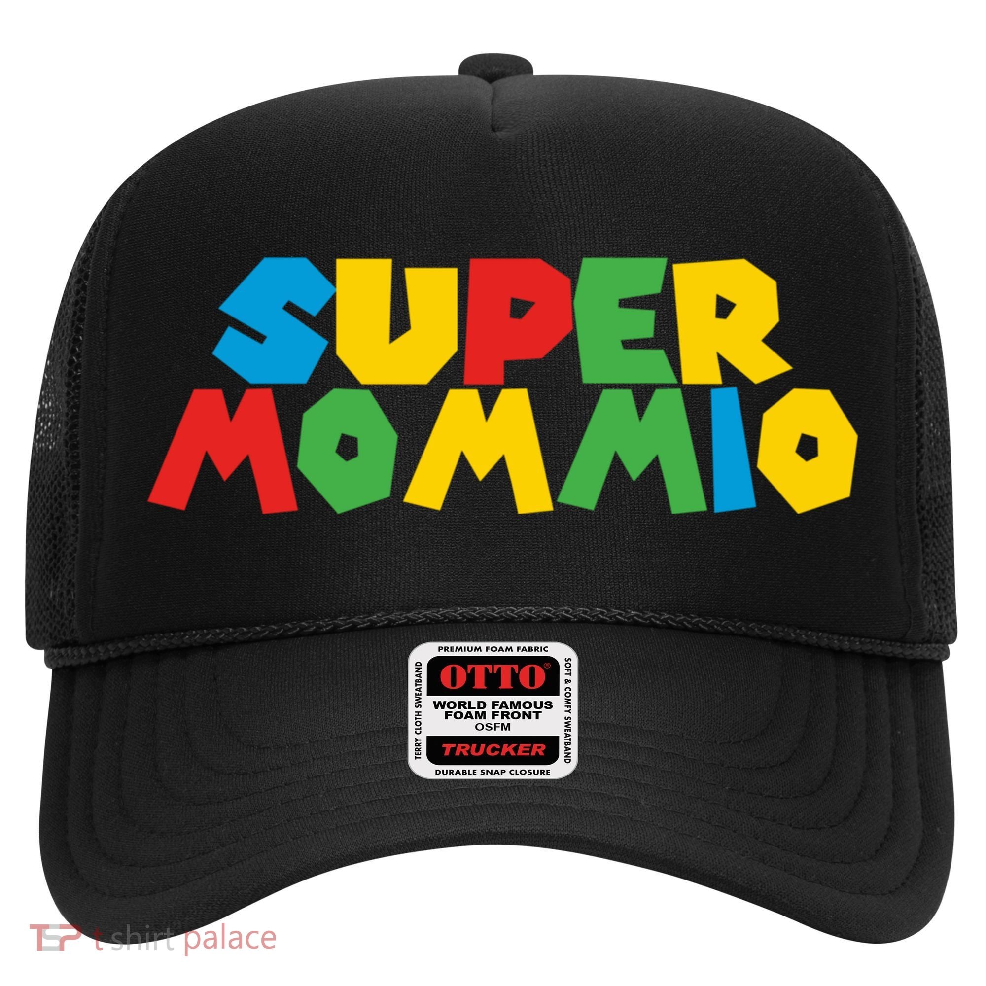 Funny Super Mommio Mother's Day Gamer Hat
