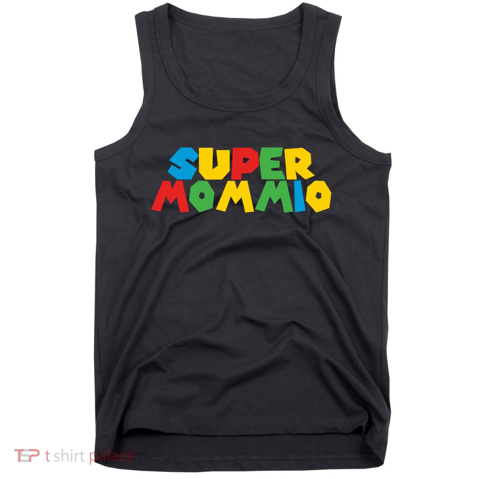 Funny Super Mommio Mother's Day Gamer Tank Top