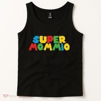 Funny Super Mommio Mother's Day Gamer Tank Top thumb 2