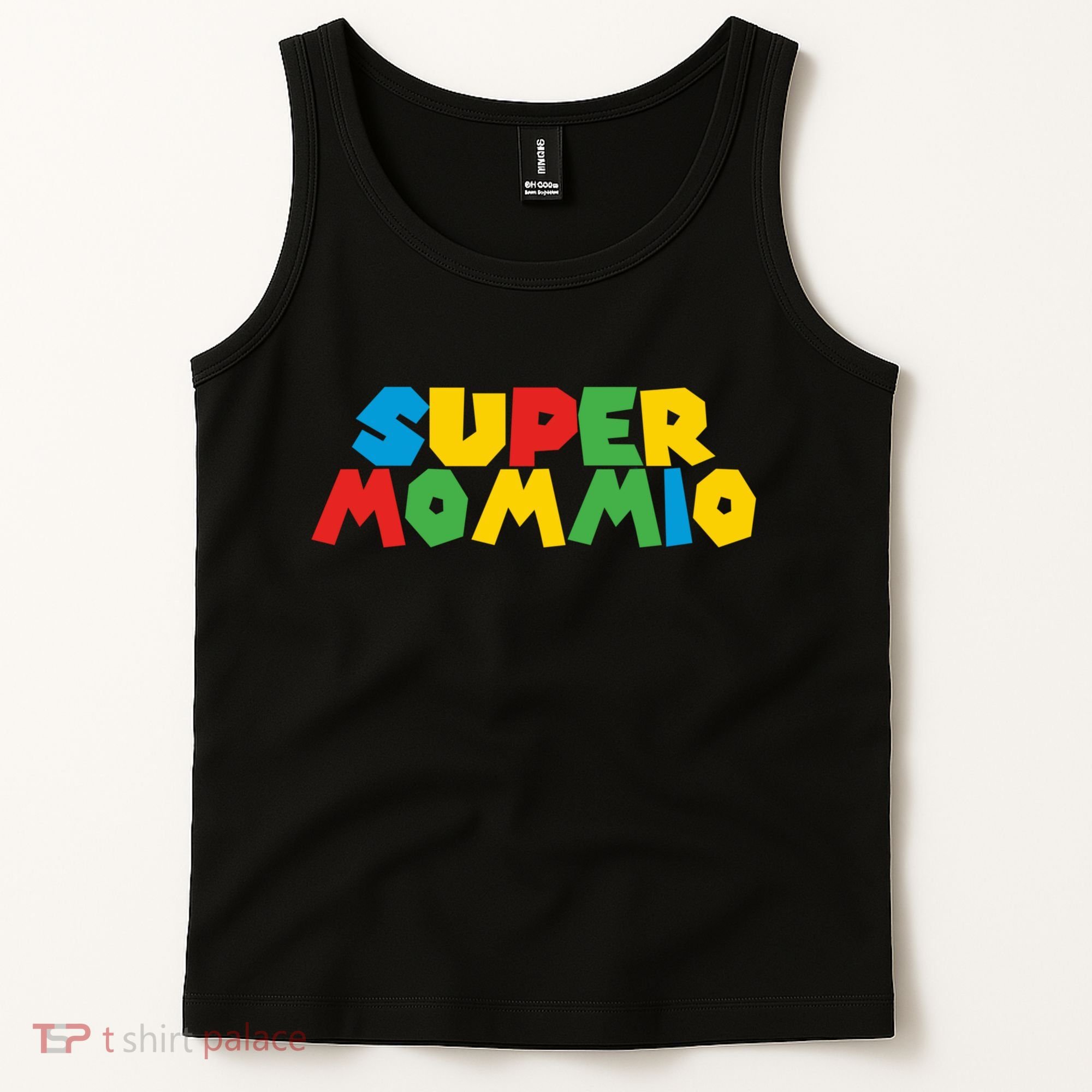Funny Super Mommio Mother's Day Gamer Tank Top