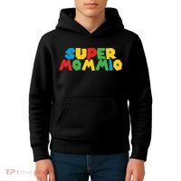Funny Super Mommio Mother's Day Gamer Kids Hoodie thumb 4