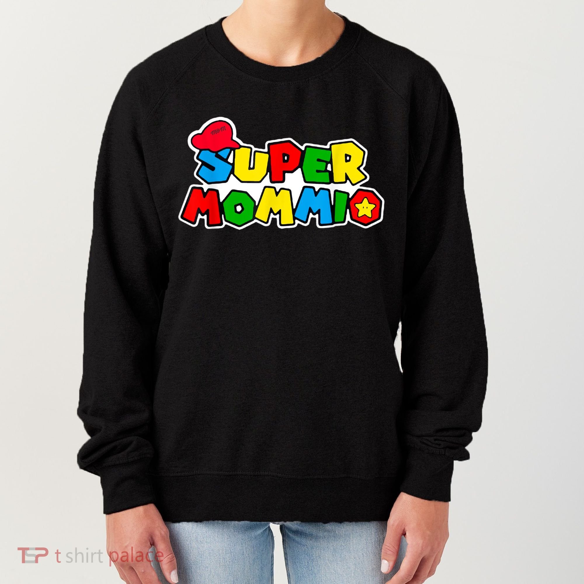 Funny Super Mommio Mother's Day Gamer Women's Sweatshirt
