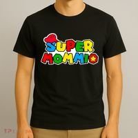 Funny Super Mommio Mother's Day Gamer T-Shirt thumb 3