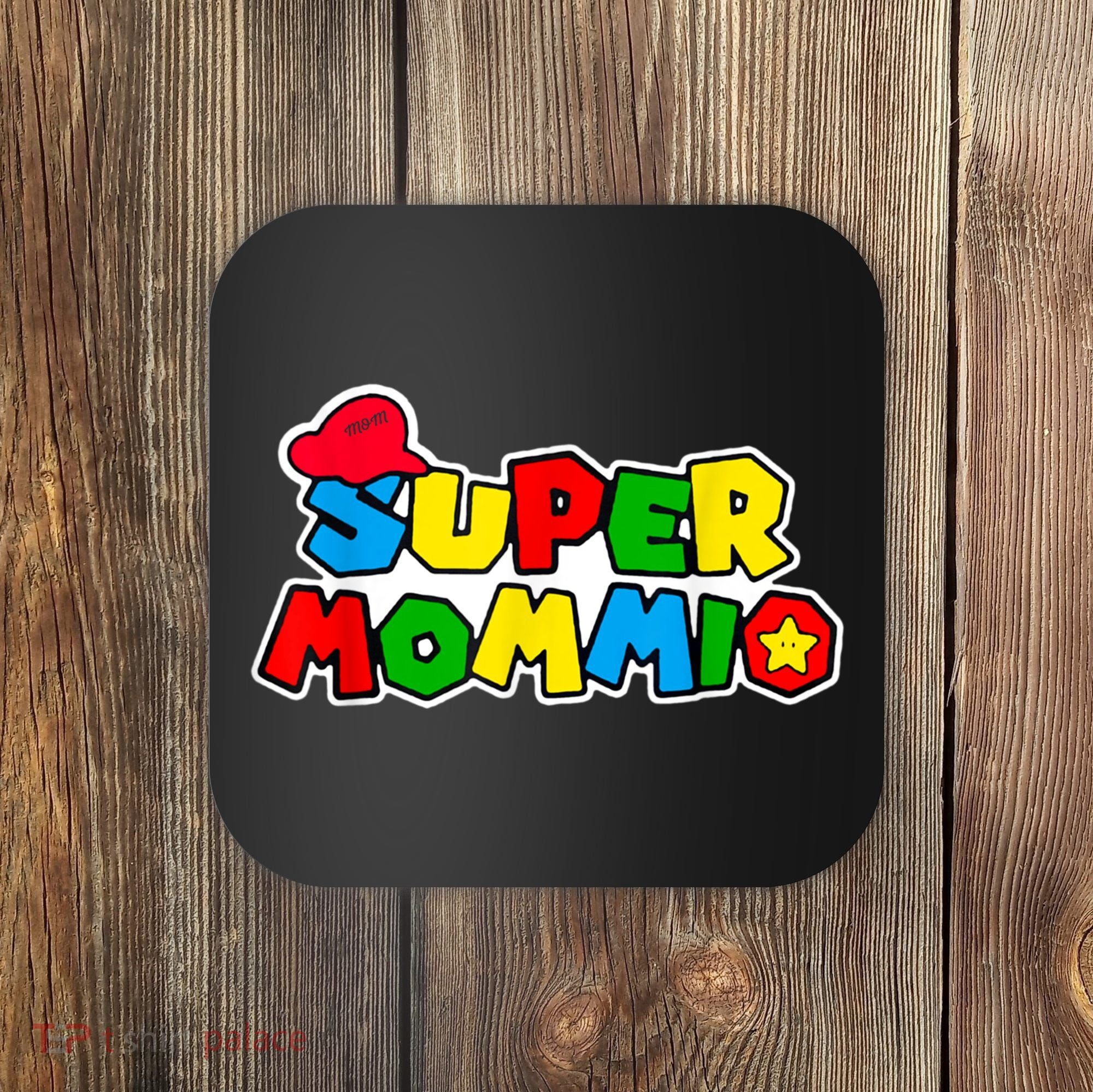 Funny Super Mommio Mother's Day Gamer Coaster